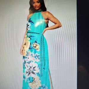 Fashion Nova Floral Maxi Dress